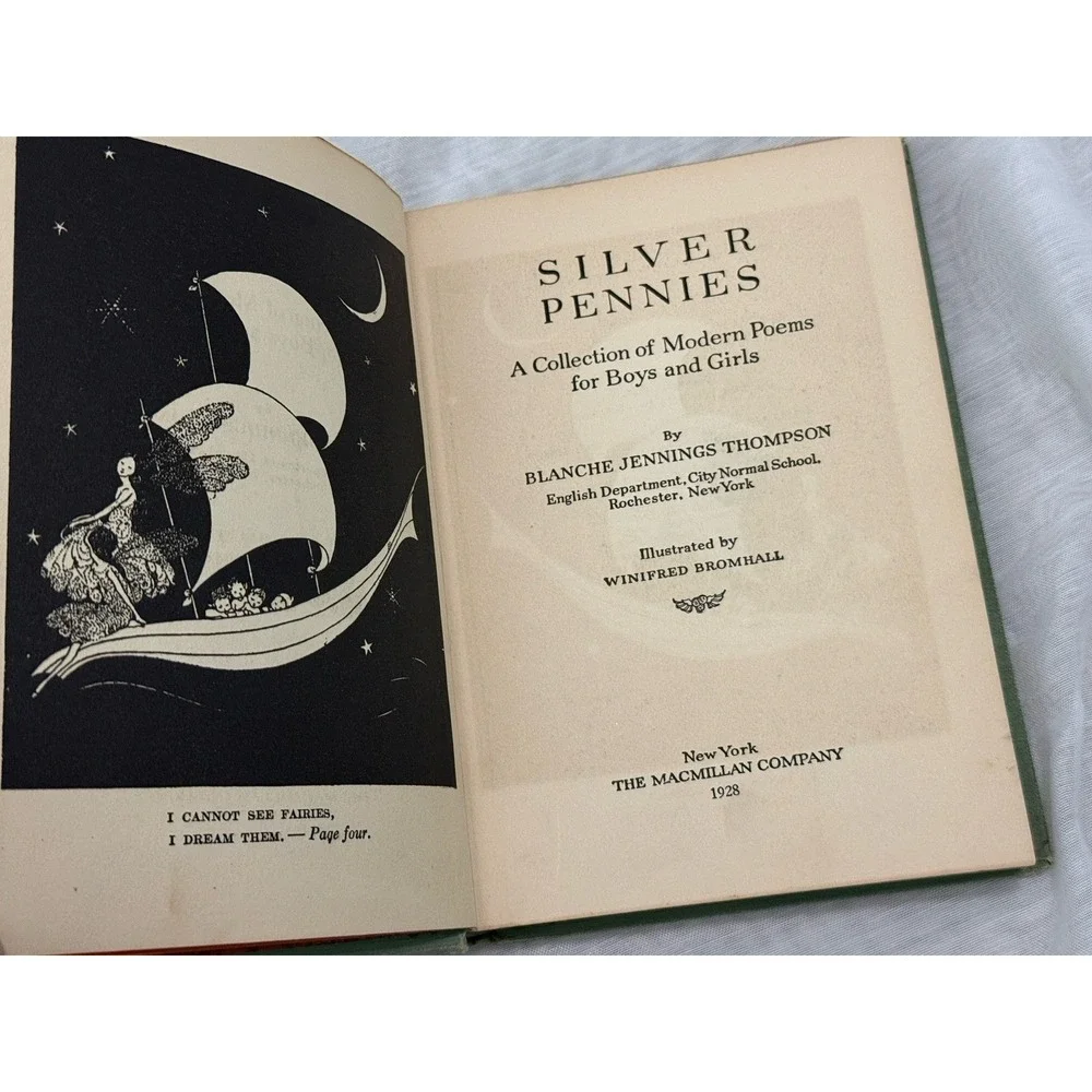 Silver Pennies 1928 Book Fairycore